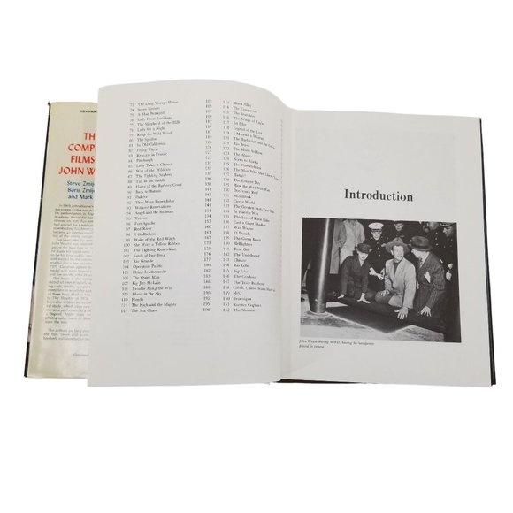 The Complete Films of John Wayne Hardcover Book - Picture 5 of 9